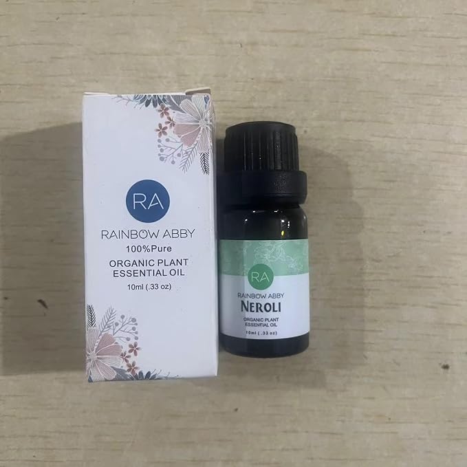 2-Pack Neroli Essential Oil 100% Pure Oganic Plant Natrual Flower Essential Oil for Diffuser Message Skin Care - 10ML