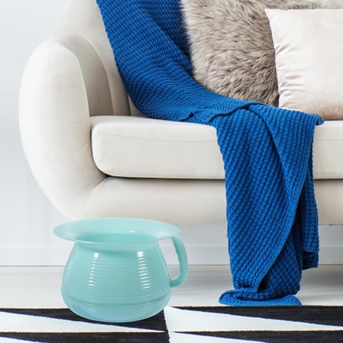 Portable Spittoon with Lid: Toddler Training Potty - Bedside Urinal for Seniors Hospital Patients