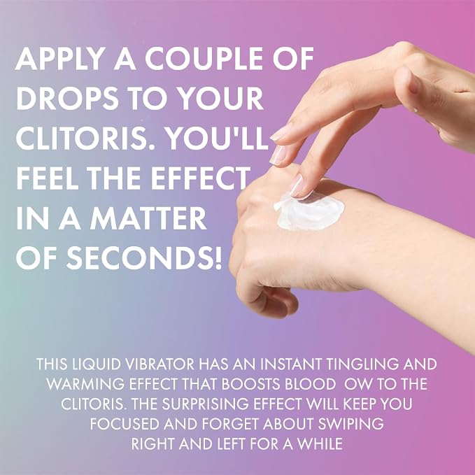 Bijoux Indiscrets Clitherapy Liquid Vibrator - A Match Liquid Vibrator - Sexy Vibe - Hot Liquid Vibrator - Clitoral Balm Designed to Enhance a Woman's Sexual Sensations - Tingling Arousal Balm