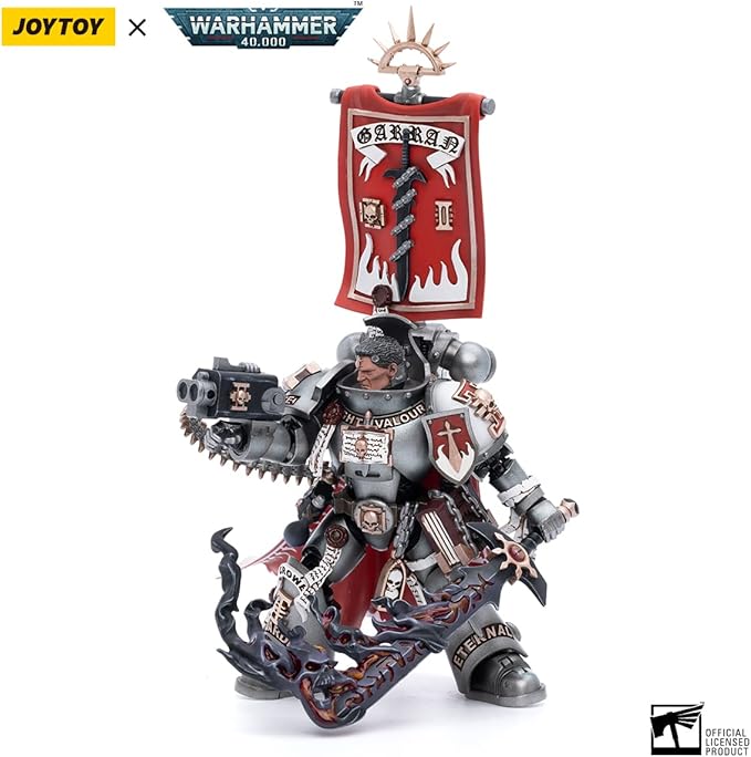 JOYTOY 1/18 Action Figures Warhammer 40k Mecha Grey Knights Castellan Crowe