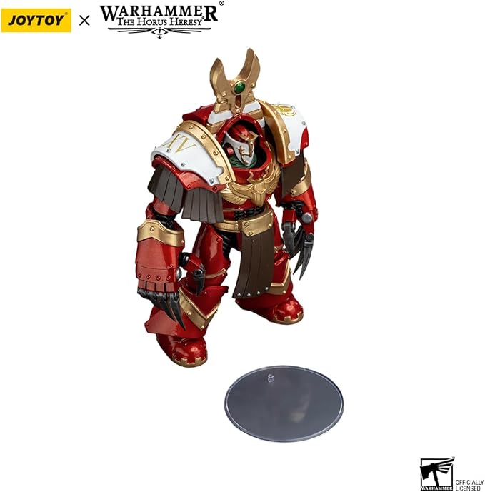 JOYTOY Warhammer 40K Thousand sons 5.35in Sekhmet Terminator Cabal Sekhmet with Lightning Claws 1:18 Scale Action Figure Mecha Joy Toy Collection Model