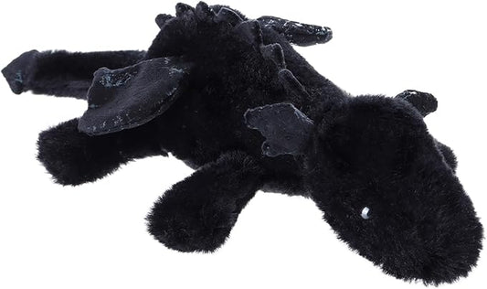 Apricot Lamb Black Lying Dragon Stuffed Animals for Kids, Soft Cute Plush Toys for Baby Girl and Boy, 11 Inches