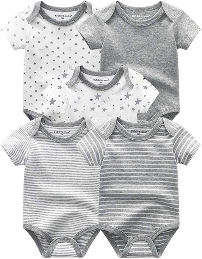 Kiddiezoom Unisex Baby Layette Essentials Giftset Clothing Set 19-Piece For Newborn Baby