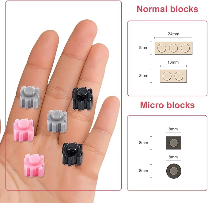 Micro Dog Building Husky Set, DIY Animal 3D Puzzle Building Toy Bricks Set, Educational Particle Building Blocks Toys Kits Gifts for Kids or Adults (4800 Pieces)