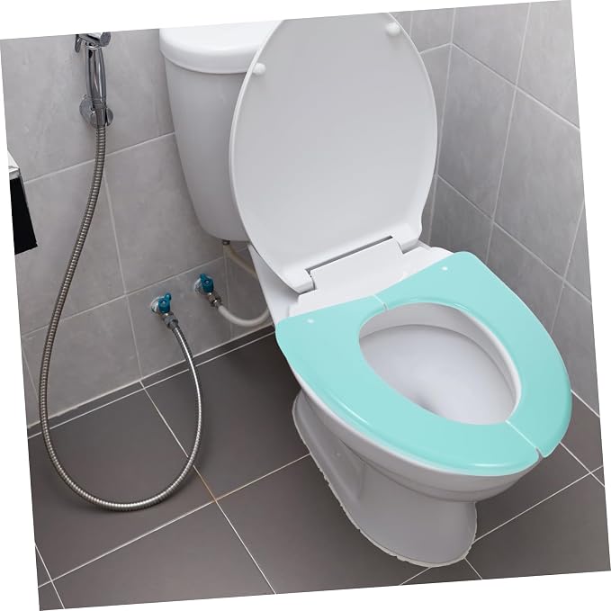 1pc Folding Potty Seat Cover for Potty Training Portable Toilet Training Seat Plastic Cushion for Home Travel Use
