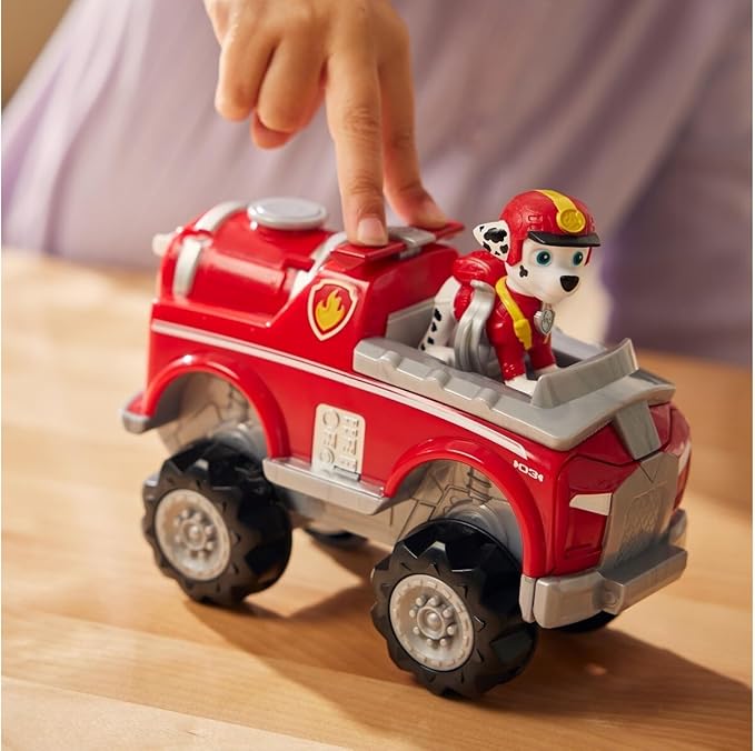 Paw Patrol Jungle Pups, Marshall Elephant Vehicle, Toy Truck with Collectible Action Figure, Kids Toys for Boys & Girls Ages 3 and Up