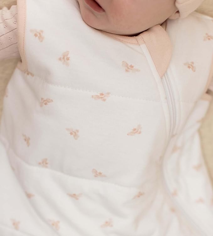 Burt's Bees Baby Organic Beekeeper Infant Wearable Blanket, Unisex Swaddle, Lightweight 0.5 TOG or Medium Weight 1.5 TOG
