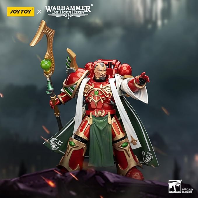 JOYTOY Warhammer 30K Thousand sons 4.8 inch Magistus Amon 1:18 Scale Action Figure Mecha Joy Toy Collection Model