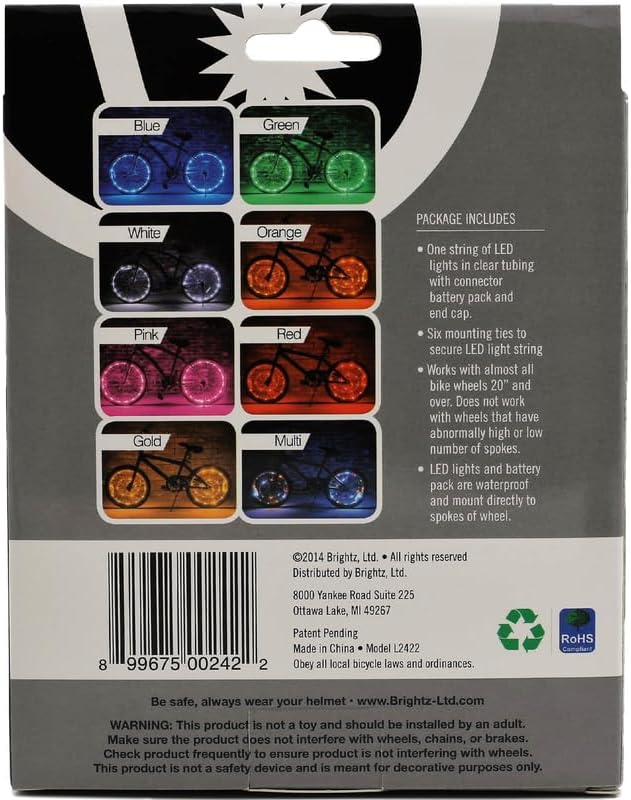 Brightz Bike Wheel Lights (2-Pack