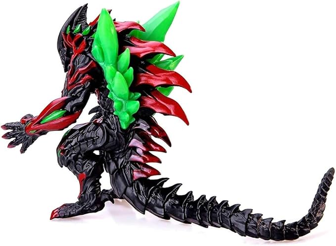 Dragon Figure King of The Monsters, 13,5 inch from Head - to - Tail, 8 inch Tall, Movable Joints Action Movie Series Soft Vinyl, Carry Bag