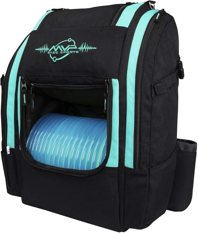 MVP Disc Sports Voyager Lite Backpack Disc Golf Bag (Choose Your Favorite Color)