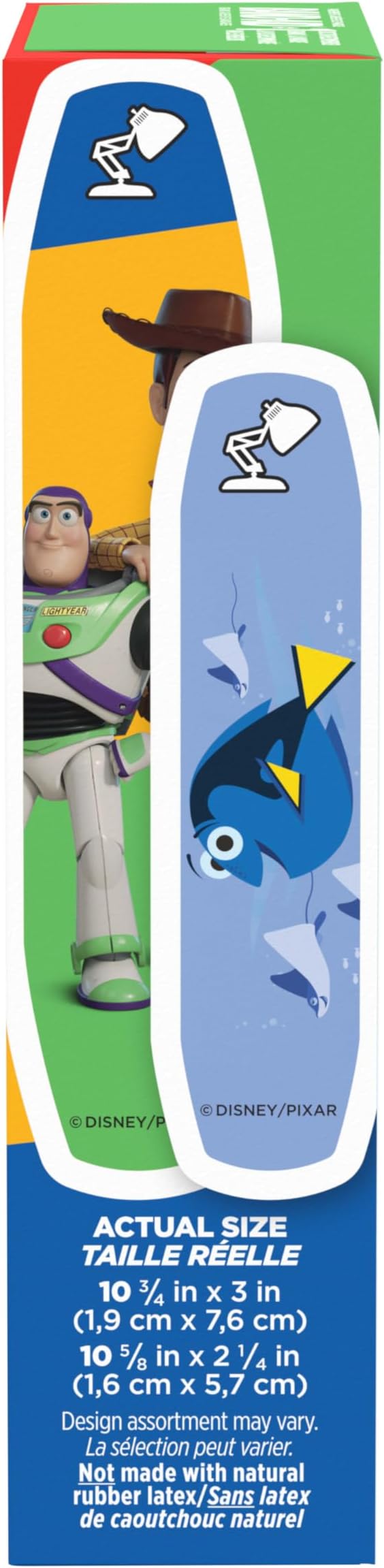 Band-Aid Brand Adhesive Bandages for Minor Cuts & Scrapes, Wound Care Featuring Disney/Pixar Mashup Characters, Fun Bandages for Kids and Toddlers, Assorted Sizes, 20 Count
