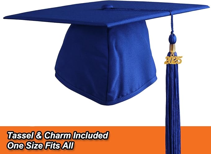 OSBO GradSeason Unisex Matte Kindergarten Graduation Gown Cap Tassel Set 2025
