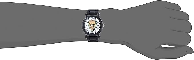 Accutime Kids Marvel Avengers Captain America Spiderman Guardians of The Galaxy Analog Quartz Superhero Time Teacher Watch for Boys, Girls, Toddlers with Hour Minute Markers to Learn How to Read Time