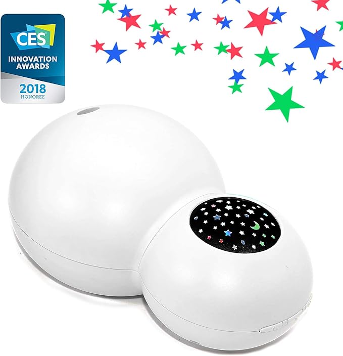 Night Light Star Sky Essential Oil Diffuser for Kids by ZAQ, Star Projector, Nightlight Comforting Aromatherapy Humidifier 120 ML