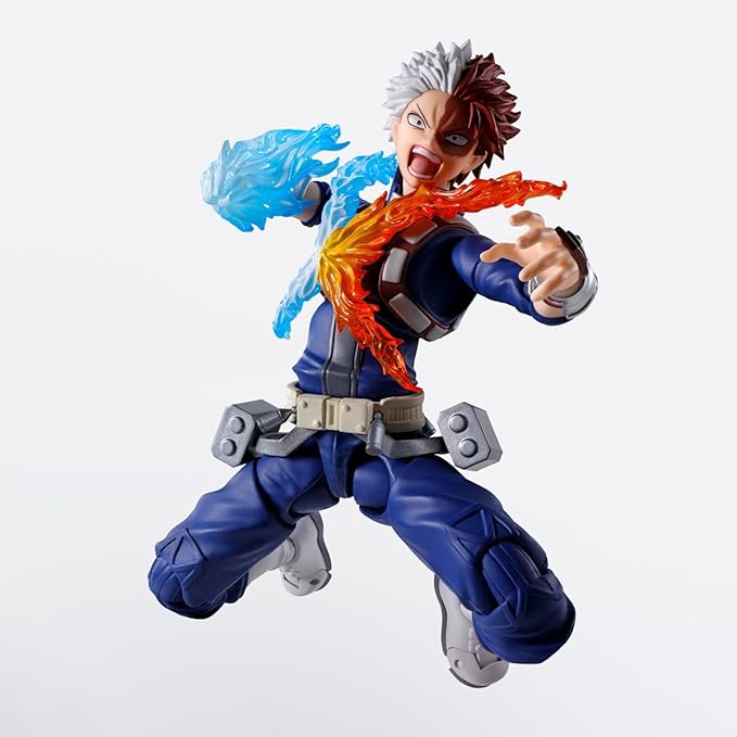 MHA Figure Midoriya Izuku Action Figure Joints Movable Anime Figures Todoroki Shouto Figurine Super Action Statue Collection 15cm