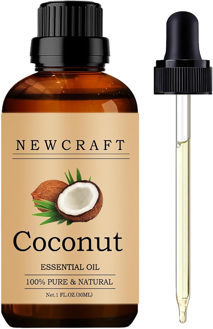 Coconut Essential Oils, 100% Pure and Natural Essential Oil for Aromatherapy Diffuser - Coconut/1 Fl Oz