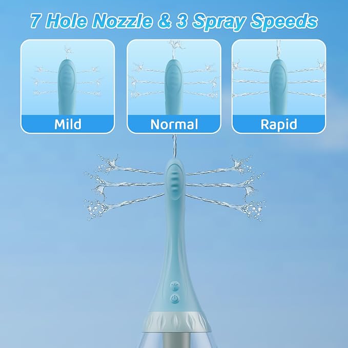 Anal Douche Swing Cleaning Enema Bulb, Anti Backflow Enemas for Men Women Colon Cleanse with Adjustable Nozzles, Remote Control Reusable Cleaner 7 Swing Modes and 7 Spray Holes, 21.98 oz with Lube