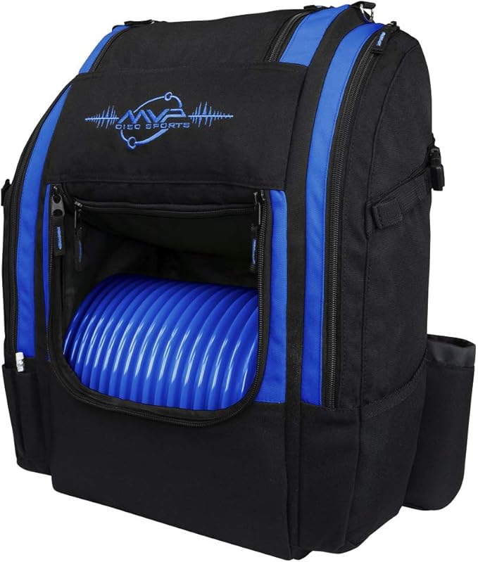 MVP Disc Sports Voyager Lite Backpack Disc Golf Bag (Choose Your Favorite Color)