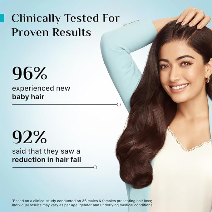 Pilgrim Hair Growth Serum for Thinning Hair | 3% Redensyl, 4% Anagain & 5% Capilia Stem Cell | Strengthens, Nourishes & Revitalizes Hair | Korean Black Rice | 0.85 Fl Oz (25ml)