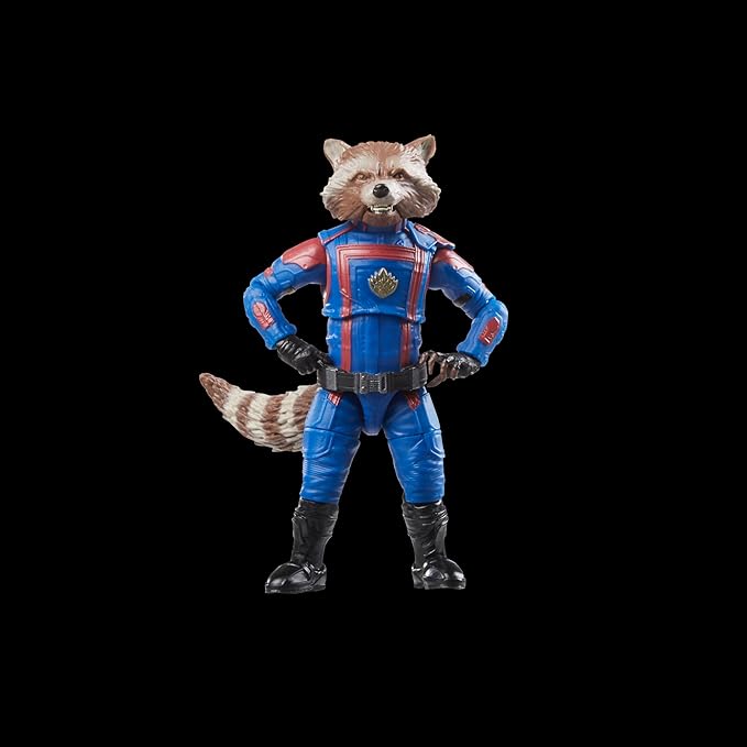 Marvel Legends Series Marvel’s Rocket, Guardians of The Galaxy Vol. 3 6-Inch Collectible Action Figures, Toys for Ages 4 and Up