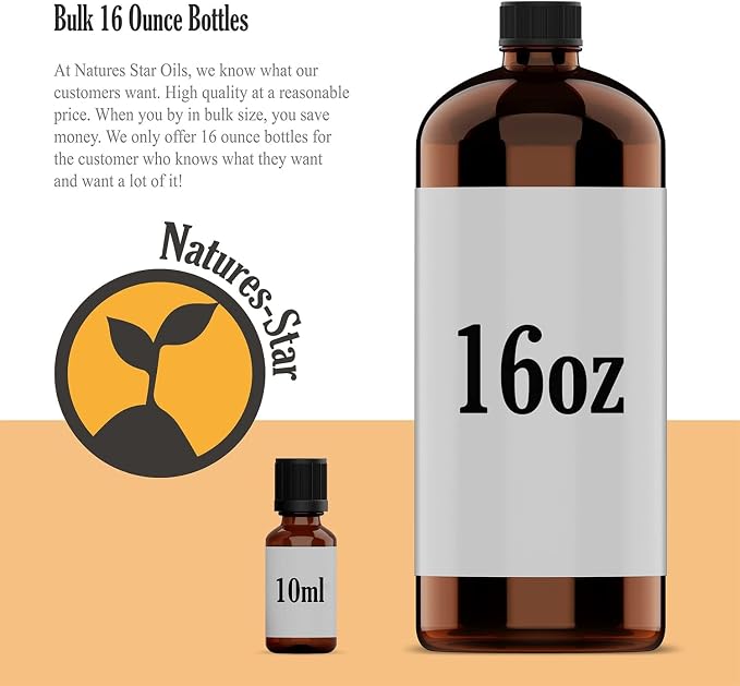 Natures-Star 16oz Rosemary Essential Oil - Therapeutic Grade Essential Oil for Aromatherapy, Diffuser, Soap Making, and Candles