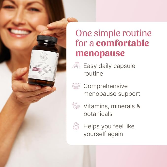 Happy Mammoth MenoDaily for Menopause, Hair, Skin, and Metabolism | Hair, Skin, Metabolism