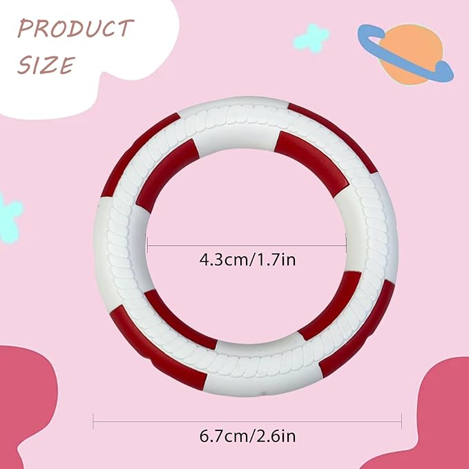 Swimsuit Party for 17cm Doll(No Dolls),5-Piece Set Including Clothes, Skirt, Pink Glasses, Pink Swimming Ring and Bell, Swimsuit Set, hot Party Style, Summer Beach Style, Pink Bow Outfit