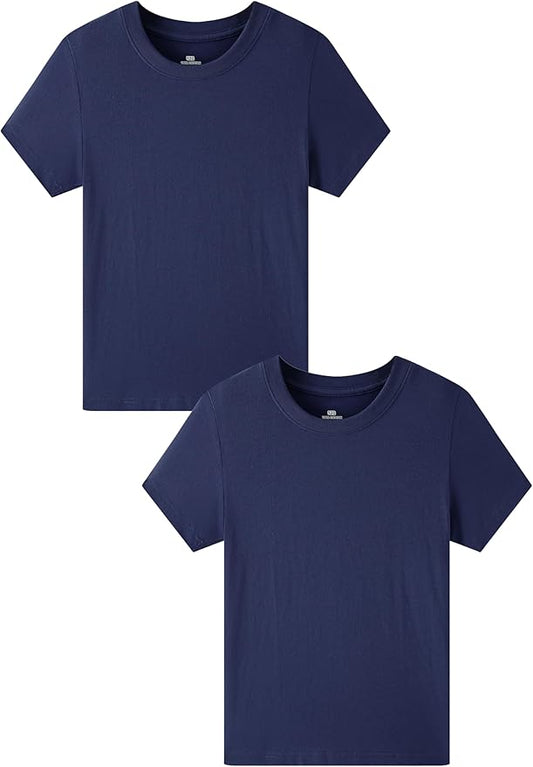 Family Feeling Boys Short Sleeve Crewneck Kids T-Shirts Top Girls Tee