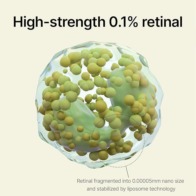 celimax The Vita A Retinal Shot Tightening Booster | 0.1% Retinal, 3% Matryxyl, High-Strength Retinoid for Anti-Aging, Pore Minimizer, Wrinkles & Fine Lines, Firmer Skin, 15ml