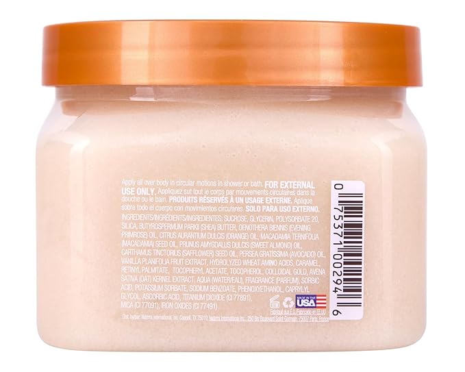 Tree Hut Vanilla Shea Sugar Scrub, Mothers Day Gifts, Exfoliating & Hydrating Body Scrub with Shea Butter & Essential Oils, Smooth Skin, For All Skin Types, Vegan, 18 oz
