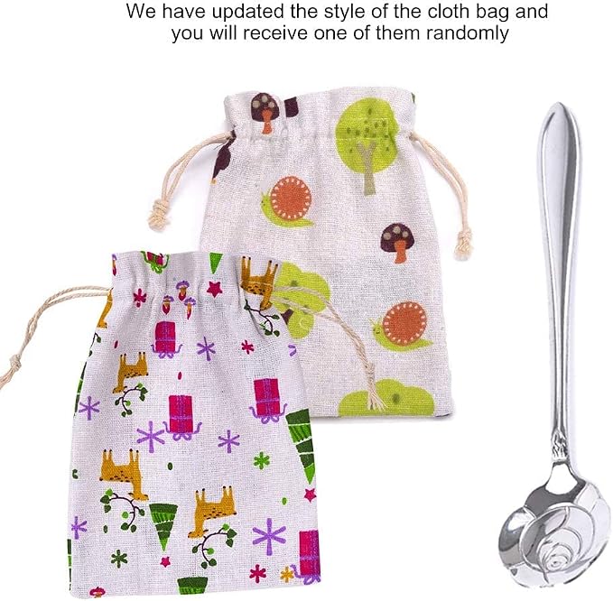 Numola Silicone Tea Infuser Set of 2, Cute Elephant Loose Leaf Tea Strainer with Stainless Steel Teaspoon, Reusable Tea Ball Filter for More Enjoyable Tea Times with Friends and Family