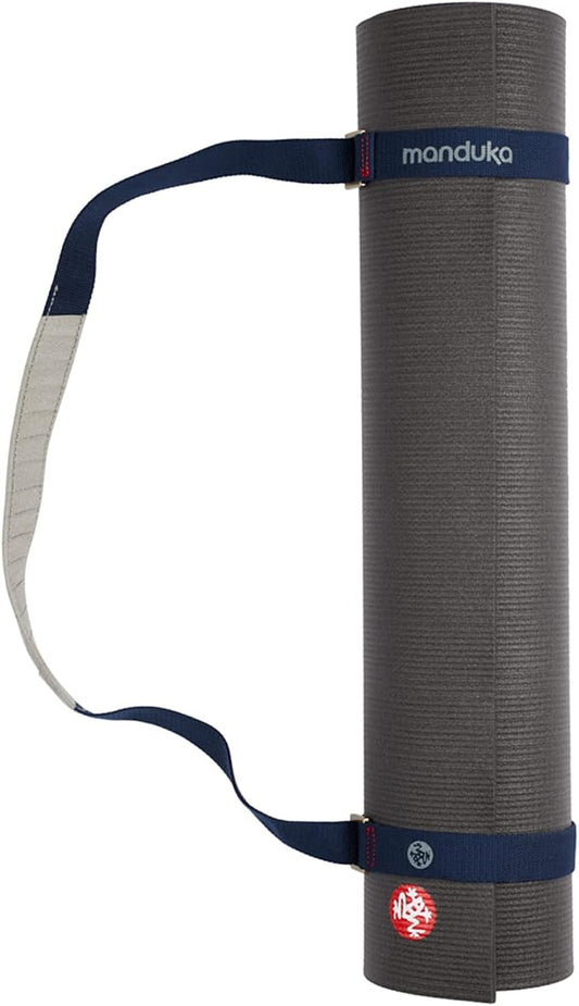 Manduka Yoga Commuter Mat Carrier - Eco-Friendly Cotton, Easy to Carry, Hands-Free, For All Mat Sizes