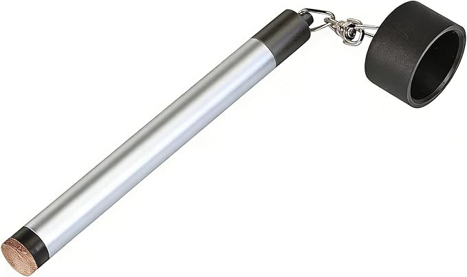 LAKE OF FIRE Pool Cue Chalk Holder – 2-in-1 Billiard Accessory with Pool Chalk Holder & Cue Tip Tool