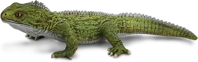 Safari Ltd. Tuatara Figurine - Realistic 7" Reptile Figure - Fun Educational Toy for Boys, Girls, and Kids Ages 3+