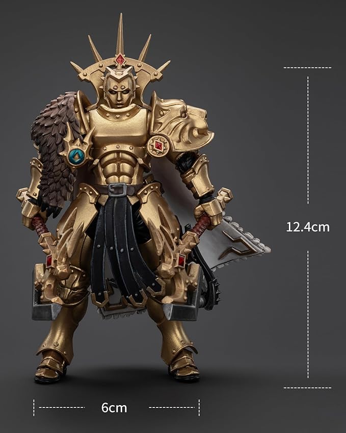JoyToy 40K Genuine License 1:18 Action Figure,Stormcast Eternals, 4inch Collectible Action Figures Sets