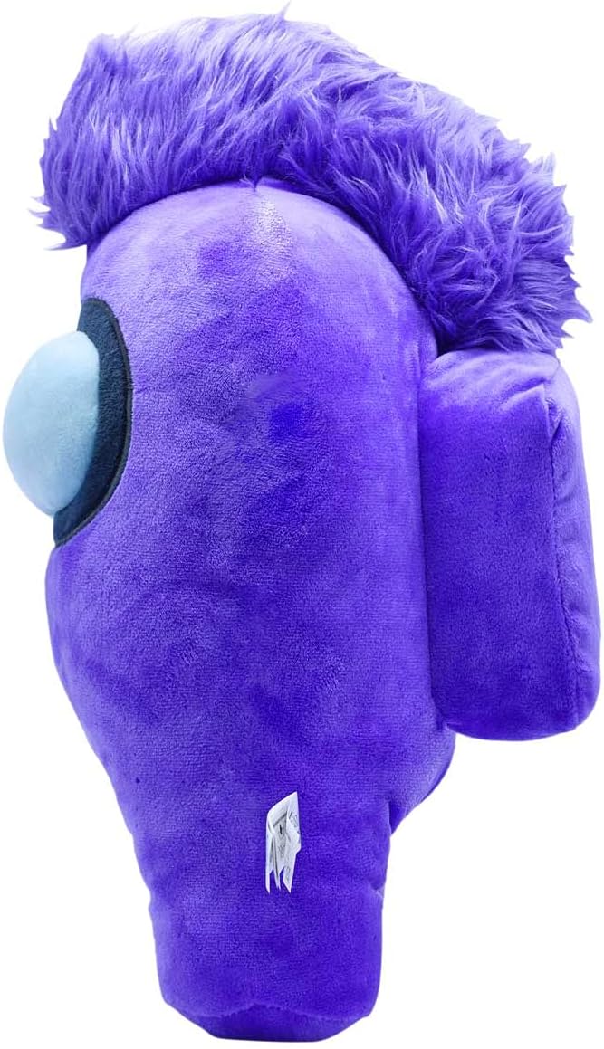 Among Us Mega 12″ Plush Purple (Mohawk) – Officially Licensed Oversized Kids & Collector Plush Toy