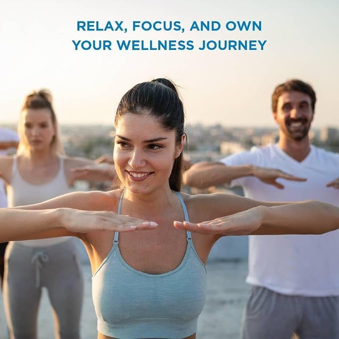Wiley's Finest Relax Focus - Daily Supplement for Stress Support - Contains L-Theanine, GABA, Vitamin B6 & Magnesium - 30 Capsules (30 Servings)