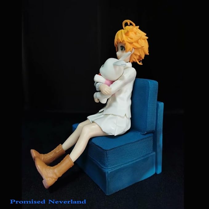 KPOP Anime Figure,Ray-Norman-Emma Figure Anime Figure Cute Cartoon Action Figures Desktop Ornaments