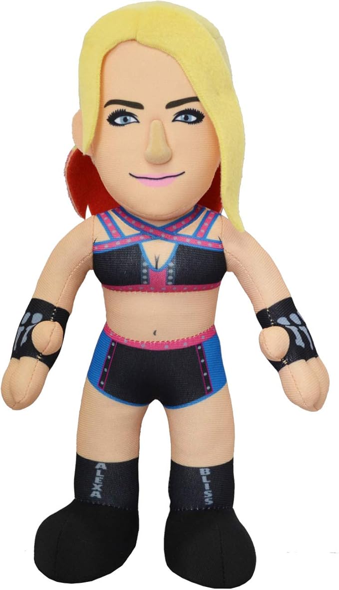 Bleacher Creatures WWE Alexa Bliss 10" Plush Figure- A Wrestling Diva for Play or Display