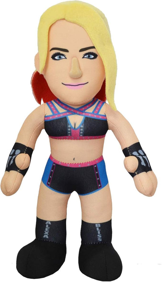 Bleacher Creatures WWE Alexa Bliss 10" Plush Figure- A Wrestling Diva for Play or Display
