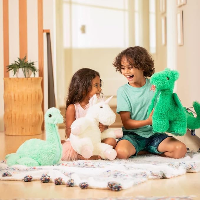 Vermont Teddy Bear Plush Dragon - Dragon Stuffed Animal, Green, 18 Inch