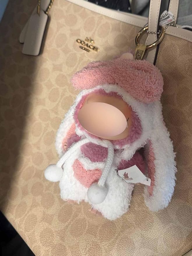 17cm Doll Clothes Accessories Outfits Cute Clothes Stylish Set (NO Doll) Cute Big-Eared Rabbit-one-Piece Suit