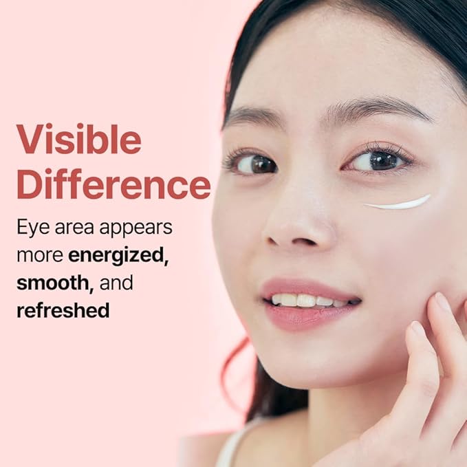 EGF Ginseng Microshot Eye Cream – Firming & Nourishing Under Eye Treatment with Micro Spicule Technology, Korean Skin Care, 30ml / 1.01 fl. oz.