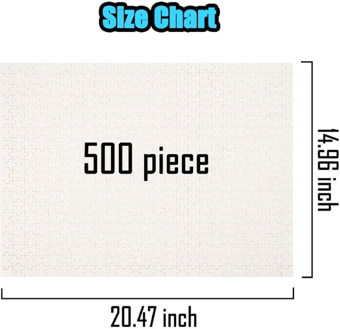 Custom Puzzle from Photo Custom Jigsaw Puzzle Unique Birthday Present Suitable for Children Family and Friends Personalized Puzzle-Multi Size (500piece-Wooden)
