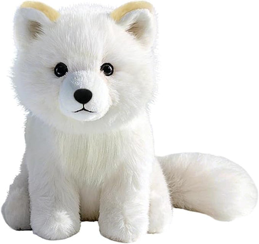Arctic Fox Stuffed Animal – Cute Arctic Fox Plush Toy for Kids & Adults – Birthday Surprise & Room Decor –A Cuddly Companion for Everyday hugs and Bedtime