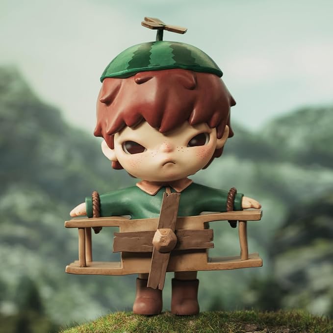 POP MART HIRONO Little Mischief Series, Hirono Blind Box Figures, Random Design Action Figures Collectible Toys Home Decorations, Holiday Birthday Gifts for Girls and Boys, Single Box