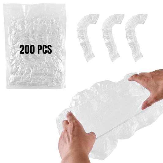 200 PCS Potty Chair Liners with Elastic, Disposable Portable Potty Training Bags, Potty Refill Liners, Toilet Seat Cover 17x8Inches