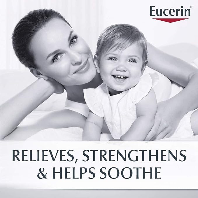Eucerin Baby Eczema Relief Body Cream, Steroid & Fragrance Free for 3+ Months of Age, 5 oz. Tube (Pack of 12)