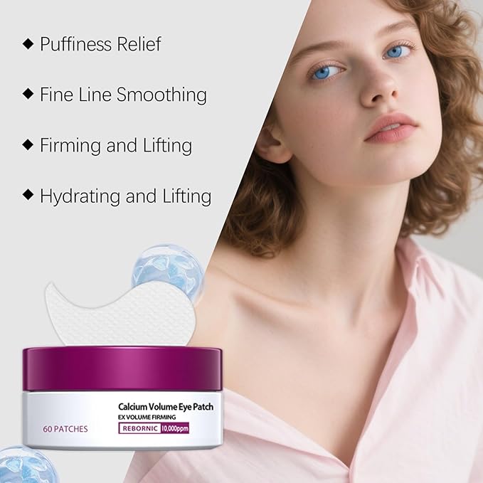 60 PCS Set Skin Care Eye Patch Collagen Collagen Hydrogel Eye Masks for Puffy Eyes and Dark Circless (style 1)